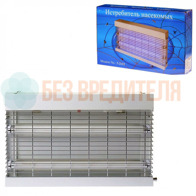 Инсектицидная лампа Баргузин 5-2х15 на клеевой основе Инсектицидная лампа Баргузин 5-2х15 на клеевой основе