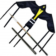 Динамический отпугиватель птиц Крук с флагштоком 6 м