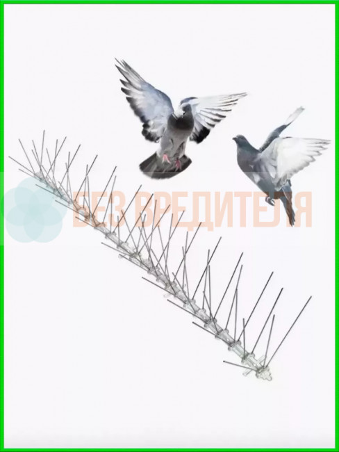 Антиприсадные шипы от птиц Jinshi (комплект 3 метра, 6 секций) Антиприсадные шипы от птиц Jinshi (комплект 3 метра, 6 секций)