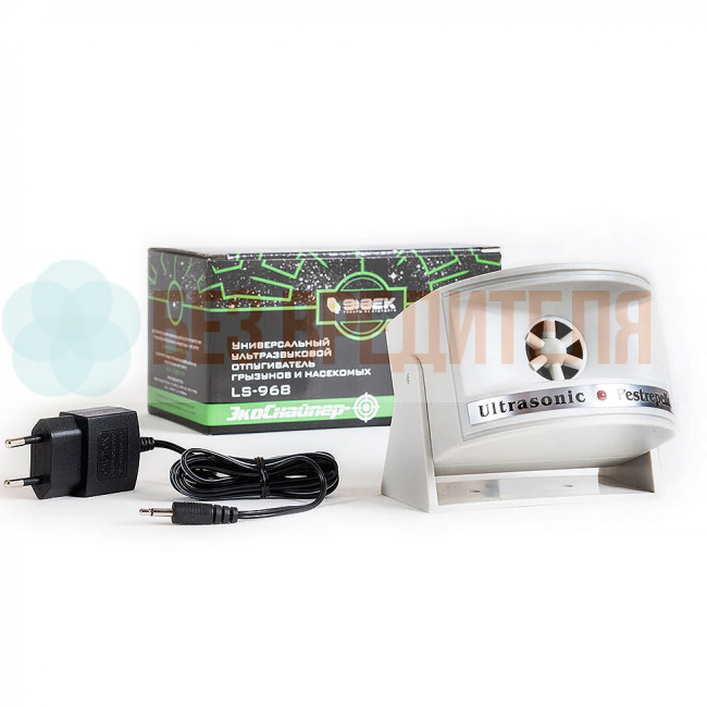 Отпугиватель мышей и тараканов ЭкоСнайпер LS-968