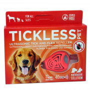 Отпугиватель клещей для собак Tickless Pet красный